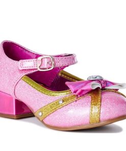 Disney  Princess Toddler Girl Low Heel Dress Up Shoes - Pink