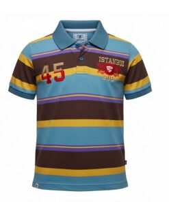 IST Boys Pique Bold Stripe Polo T-Shirt - BBYP
