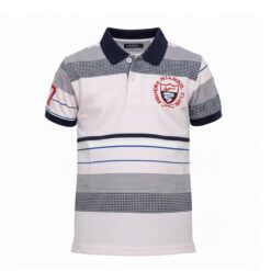 IST Boys Pique Polo T-Shirt - Fisher Club Crest