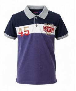 IST Boys Pique Colorblock Short Sleeve T-Shirt - GNWP