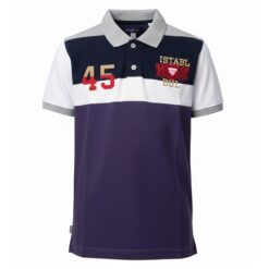 IST Boys Pique Colorblock Short Sleeve T-Shirt - GNBW