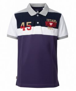 IST Boys Pique Colorblock Short Sleeve T-Shirt - GNBW