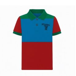 IST Toddler Boys Pique Polo Colorblock T-Shirt - GBR