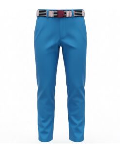 IST Boys Chinos Trouser With Belt - Royal Blue Pant