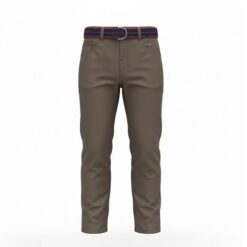 IST Boys Chinos Trouser With Belt - Brown Pant