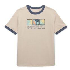 365 Kids Boys Mix & Match Short Sleeve Front Back Ringer T-shirt - Grey Beach