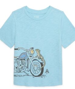 365 Kids Boys Mix & Match Graphic T-shirt - Sky Blue