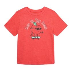 365 Kids Boys Mix & Match Graphic T-shirt -  Pinata Red Apple