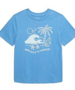 365 Kids Boys Mix & Match Graphic T-shirt -  Lake Blue