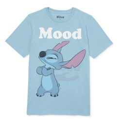 Disney Lilo & Stitch Graphic Short Sleeve Boys T-Shirt- Blue