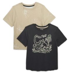 365 Kids Boys Mix & Match Multipack Graphic T-shirt - Grey Tan