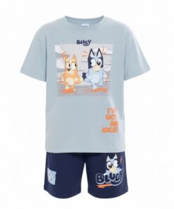 Bluey Boys T-shirt and Shorts 2-Piece Set - Blue