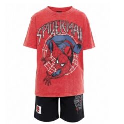 Spiderman Boys Graphic T-shirt and Shorts 2-Piece Set