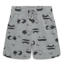 365 Kids Boys Mix & Match French Terry Shorts - Grey Heather