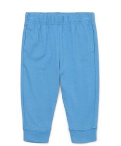 Garanimals Baby Boys Jersey Solid Joggers  - Blue