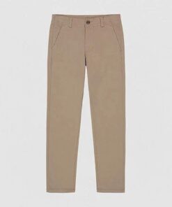 Falls Creek Flat Front Boys Trousers - Khaki Brown Pant