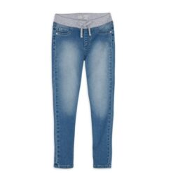 Wonder Nation Girls Core Jegging With Knit Elastic Waist Band - Jeans