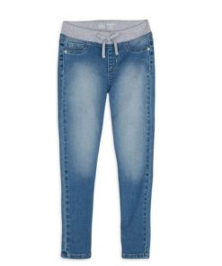 Wonder Nation Girls Core Jegging With Knit Elastic Waist Band - Jeans