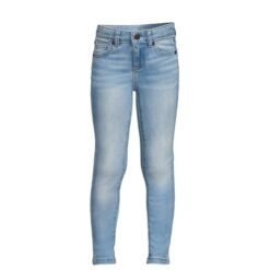 Wonder Nation Girls Skinny Mid Rise Jeans - Light Blue