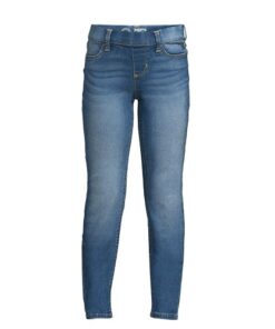 Wonder Nation Girls Jegging Jeans - Medium Wash Blue