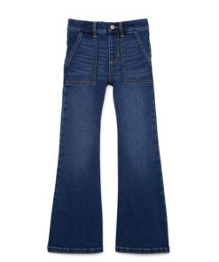 Wonder Nation Girls Fashion Flare Jeggings - Blue
