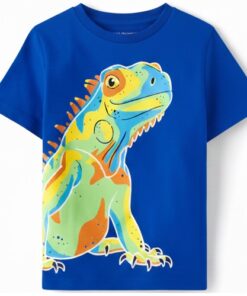 The Children's Place Baby And Toddler Boys Gecko Graphic T-shirt - Blue
