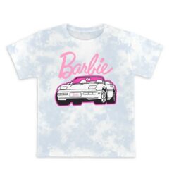 Mattel Barbie Girls Tie Dye Short Sleeve Graphic T-Shirt