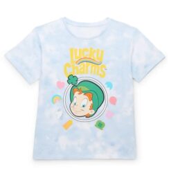 St. Patrick's Day Lucky Charms Tie Dye Graphic T-shirt