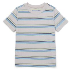Garanimals Toddler Boy Short Sleeve Striped T-Shirt - Brown