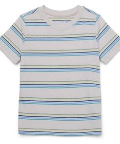 Garanimals Toddler Boy Short Sleeve Striped T-Shirt - Brown