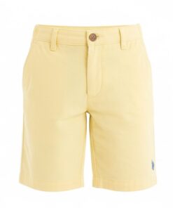 U.S. Polo Assn. Boys Twill Hartford Short - Yellow