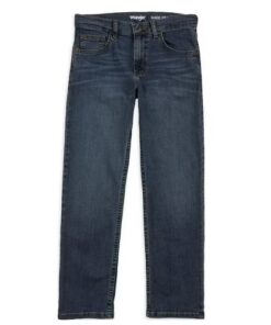 Wrangler® Boys Straight Fit Denim Jeans - Blue