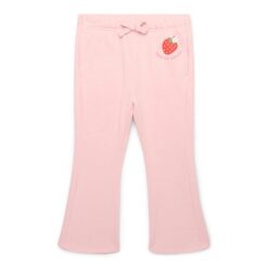 Wonder Nation Toddler Girl Fleece Pant - Pink Strawberry