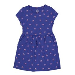 Wonder Nation Girls Short Sleeve Play Dress - Rainbow