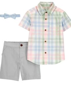 Carter's Child of Mine Toddler Boy Outfit Set, 3-Piece