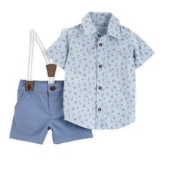 Carter's Child of Mine Baby & Toddler Boys Outfit Set, 2-Piece