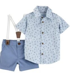 Carter's Child of Mine Baby & Toddler Boys Outfit Set, 2-Piece