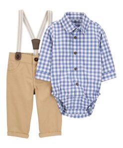 Carter's Child of Mine Baby Boy Outfit Set, 3-Piece, BB