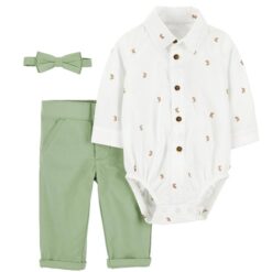 Carter's Child of Mine Baby Boy Outfit Set, 3-Piece