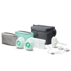 Elvie Stride Plus - Hands-Free, Hospital-Grade Electric Breast Pump with 3-in-1 Bag