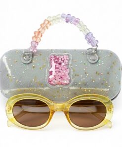 Wonder Nation Girls Sunglasses With Gummy Bear Carrying Purse