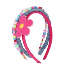 Wonder Nation Girls Fashion Headbands, 3-Pack