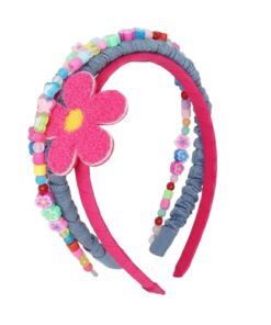 Wonder Nation Girls Fashion Headbands, 3-Pack