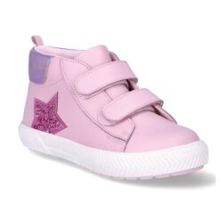 Wonder Nation Toddler Girl Star Icon Patched High Top Sneaker