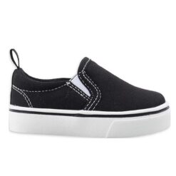 Wonder Nation Baby, Toddler, & Big Kids Casual Slip-On Sneakers - Black
