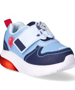 Bluey Toddler Boys' Light Up Slip On Sneakers