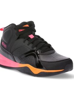 AND1 Women's High-Top Basketball Sneakers - Black