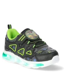 Teenage Mutant Ninja Turtles Toddler Boys Athletic Light-Up Shoes with On/Off Switch