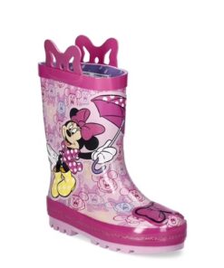 Disney Minnie Mouse Toddler Girls Rain Boots