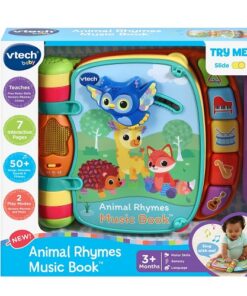 VTech Baby Animal Rhymes Music Book Baby and Toddler Toys